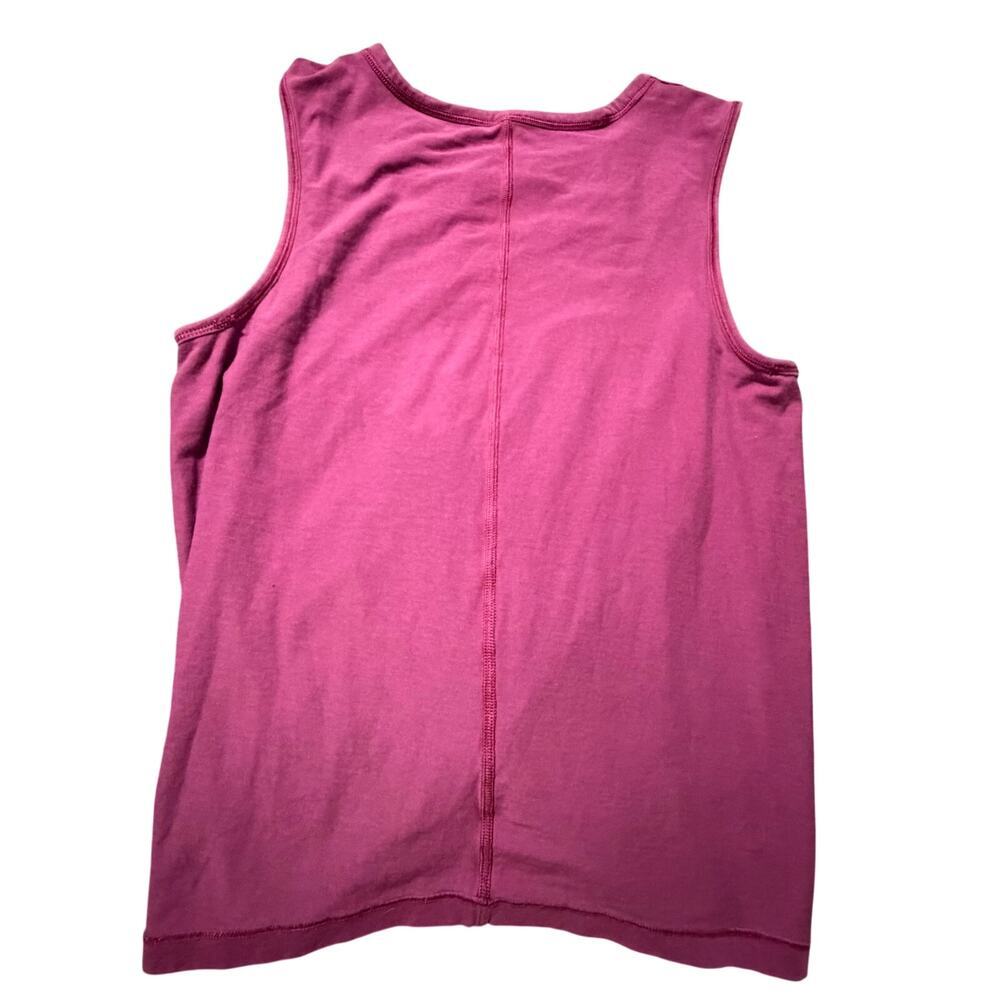 Lululemon magenta purple top fits like sz 6 runched at stomach cute yoga summer - Picture 4 of 7